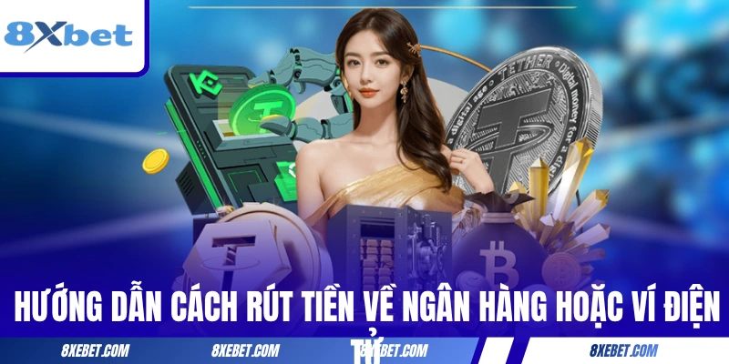 Hướng dẫn cách rút tiền về ngân hàng hoặc ví điện tử