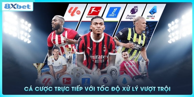 Trải nghiệm cá cược trực tiếp với tốc độ xử lý vượt trội